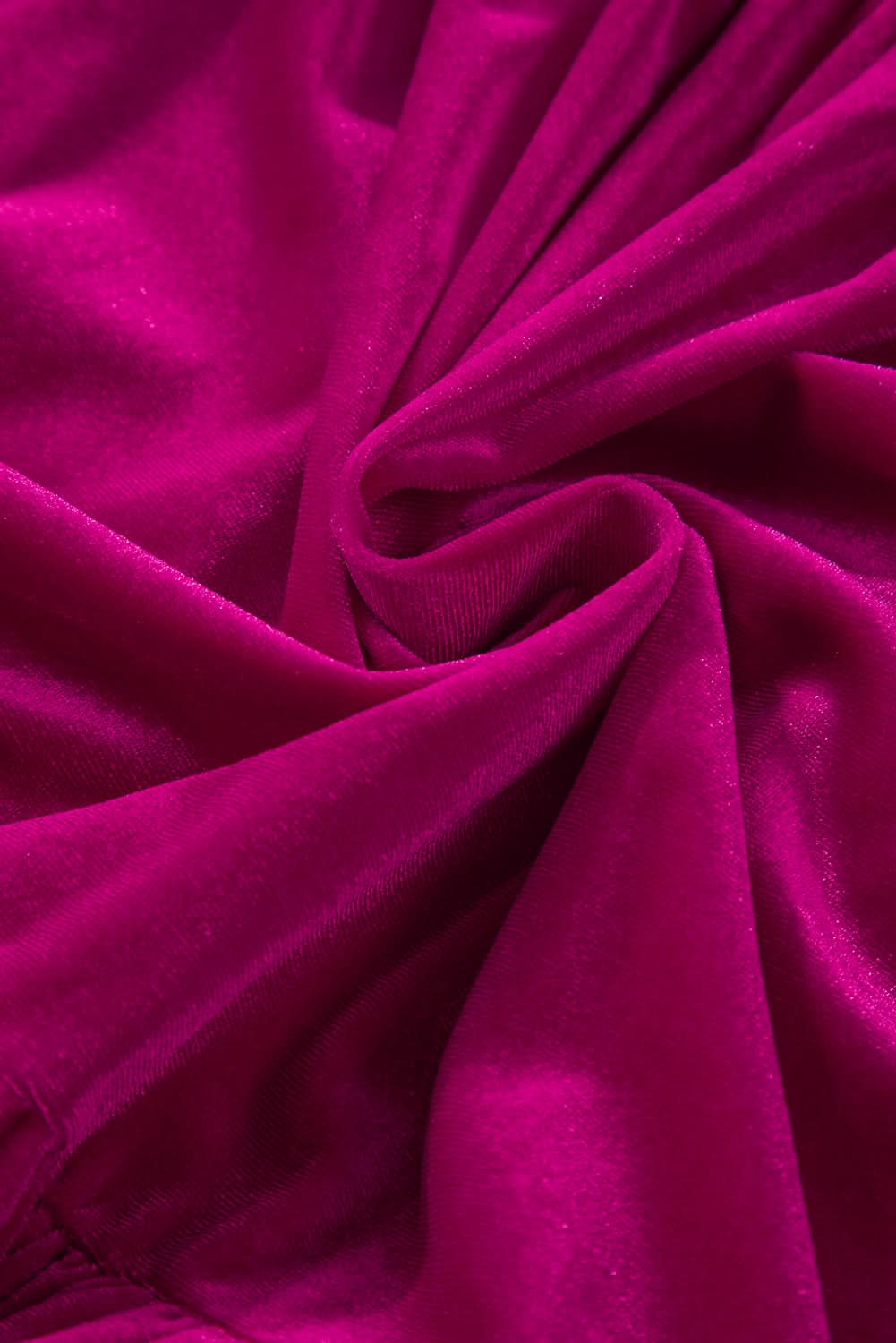 Rose red velvet plus size dress - Love Salve 
