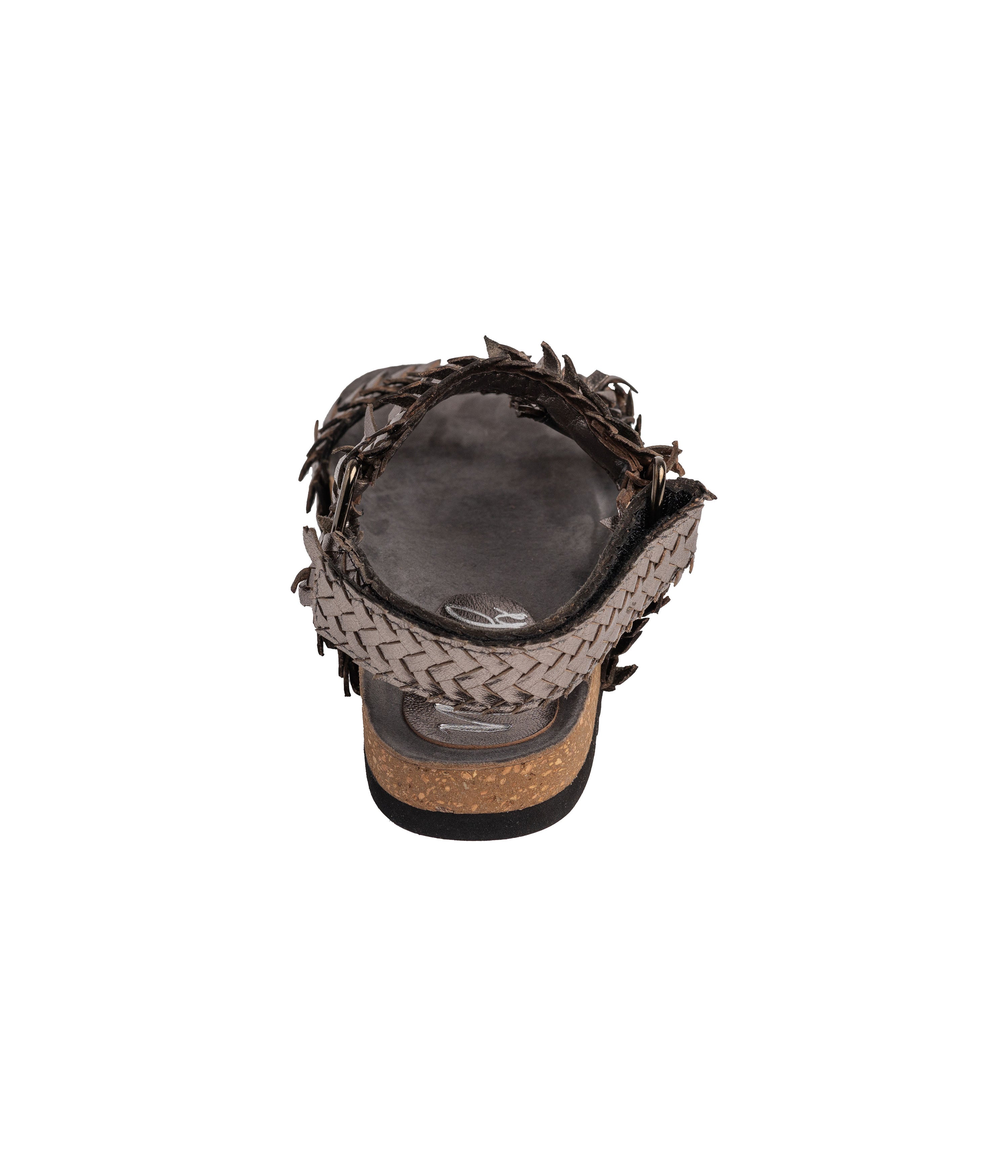 River Dance Woven Sandal Pewter with Adjustable Straps Naughty Monkey