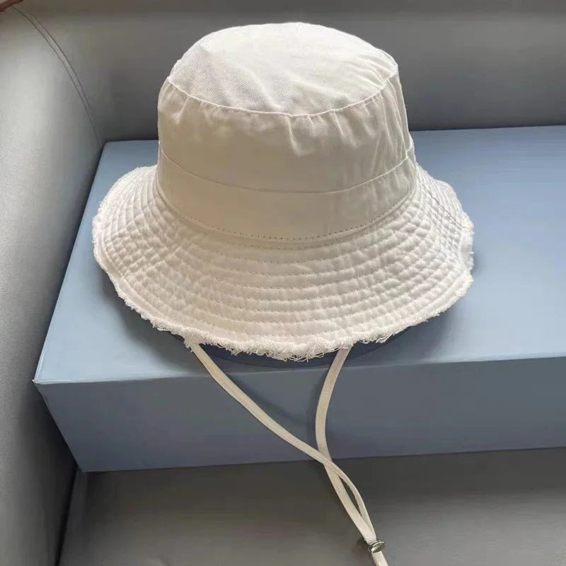 Stylish Luxury Bucket Beach Hat for Summer Fashion - Love Salve 