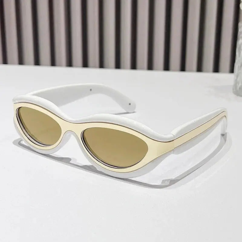 New Fashion Oval Cat Eye Sunglasses for Stylish Women - Love Salve 