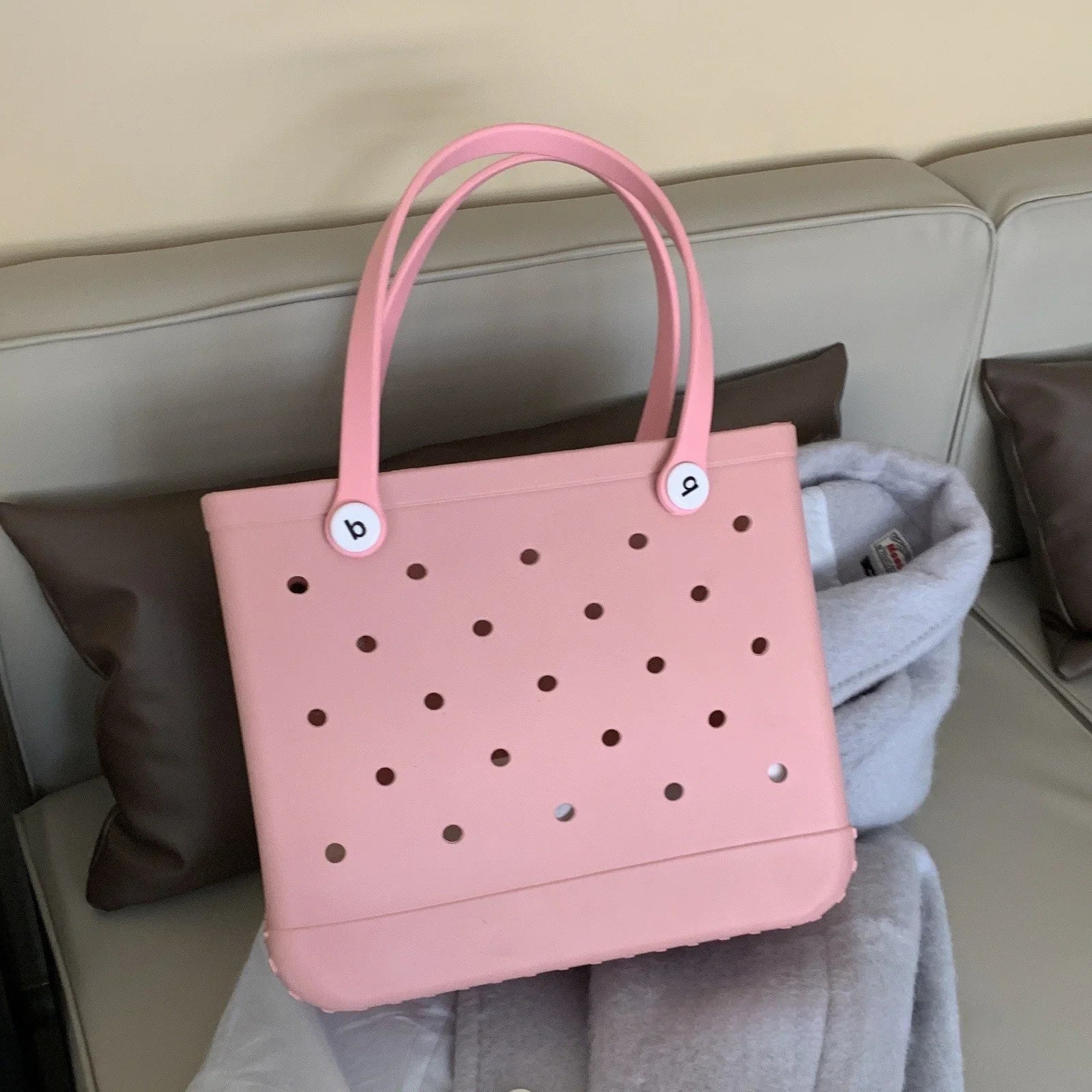 EVA Rubber Waterproof Fashion Beach Bags for Stylish Outings - Love Salve 