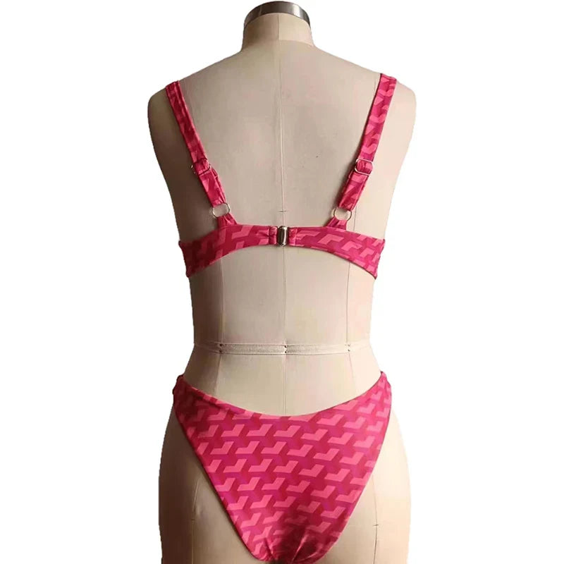 Luna Two Piece Swimsuit for Stylish Summer Beach Wear - Love Salve 