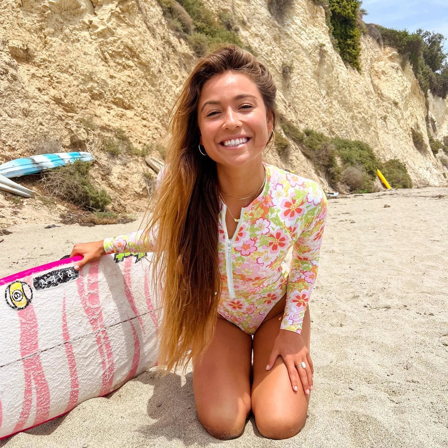 Aurie One Piece Long Sleeve Swimsuit for Women - Love Salve 