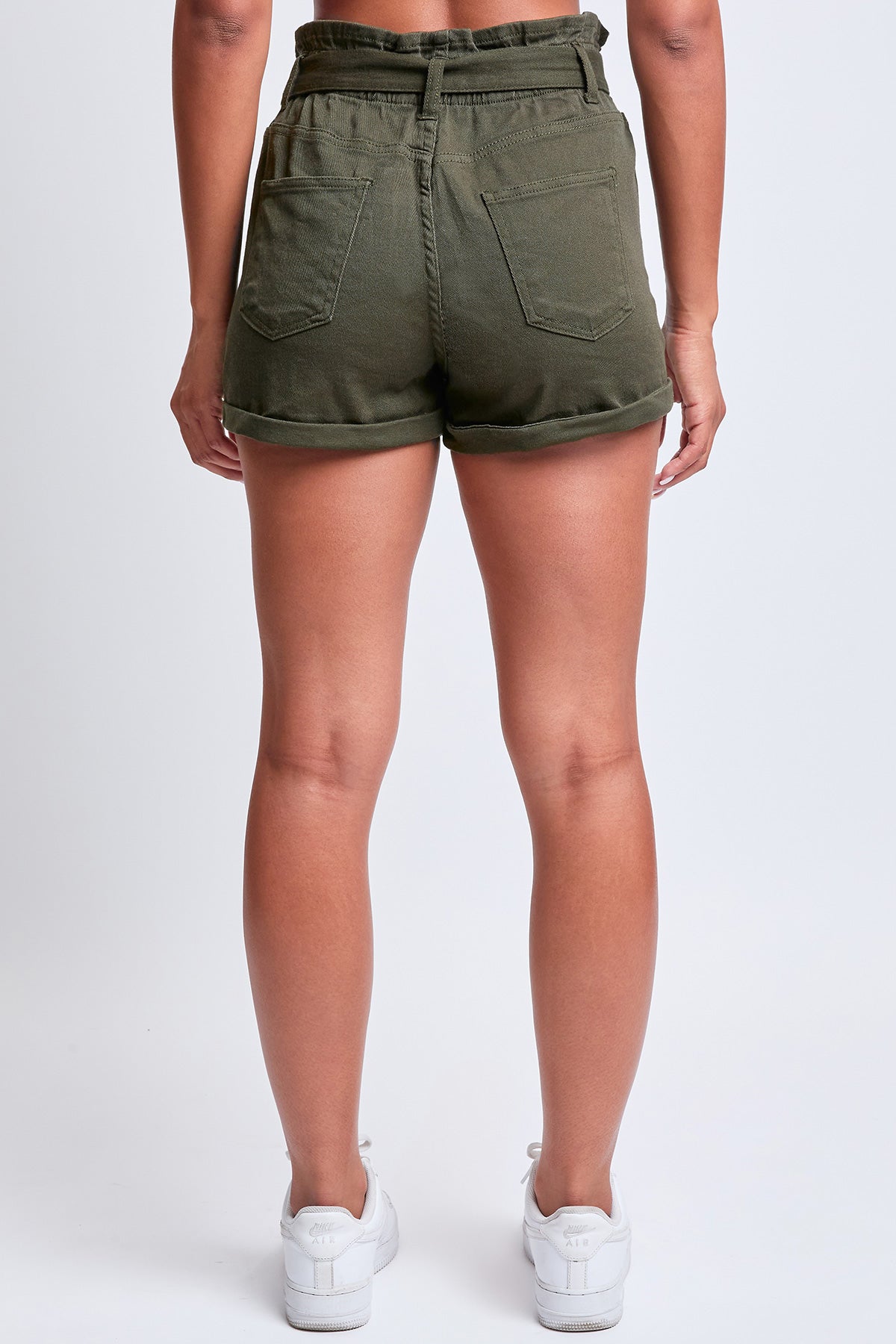 YMI JEANS: Paperbag Waist Shorts