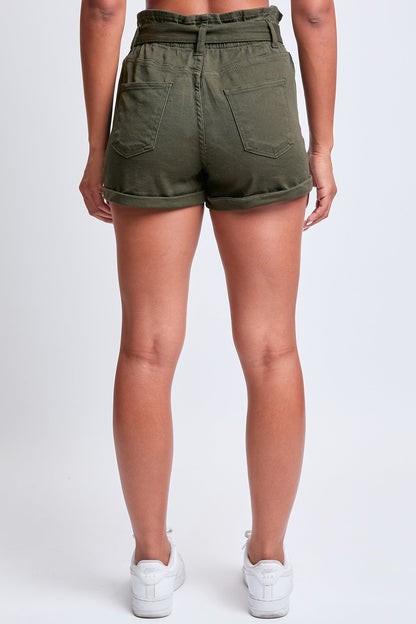 YMI JEANS: Paperbag Waist Shorts