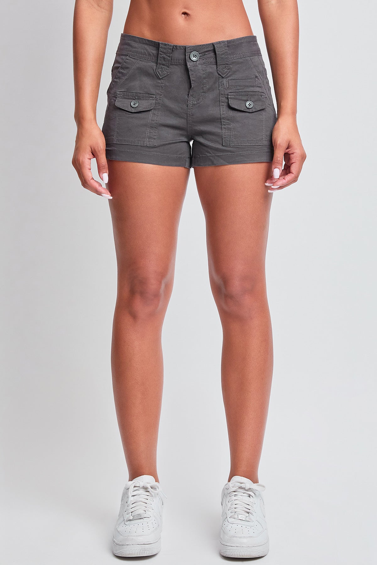 Women's Low Rise Porkchop Poplin Shorts - Love Salve 