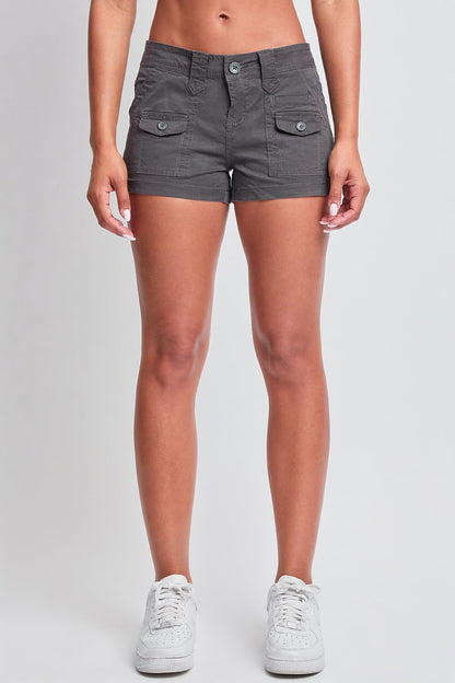 Women's Low Rise Porkchop Poplin Shorts - Love Salve 