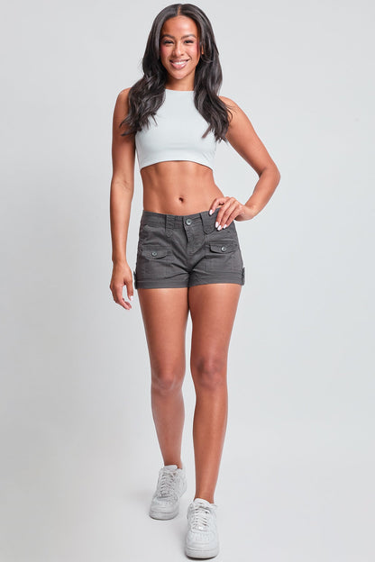 Women's Low Rise Porkchop Poplin Shorts - Love Salve 