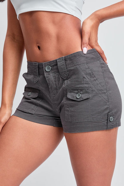 Women's Low Rise Porkchop Poplin Shorts - Love Salve 