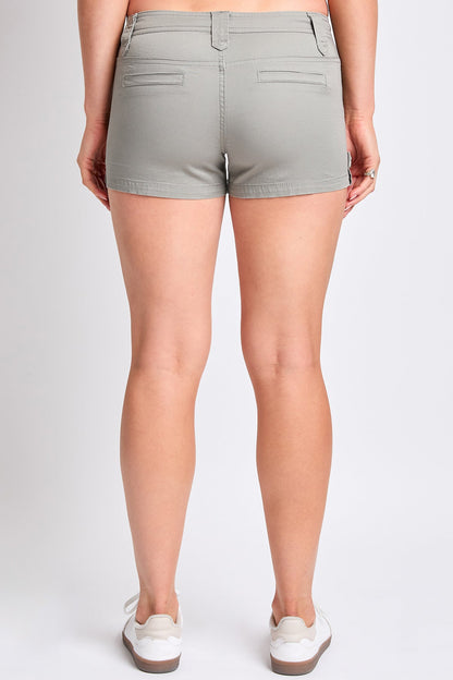 Women's Low Rise Porkchop Poplin Shorts - Love Salve 