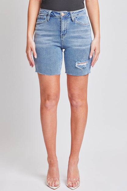 YMI JEANS: Luxe High-Rise Denim Shorts
