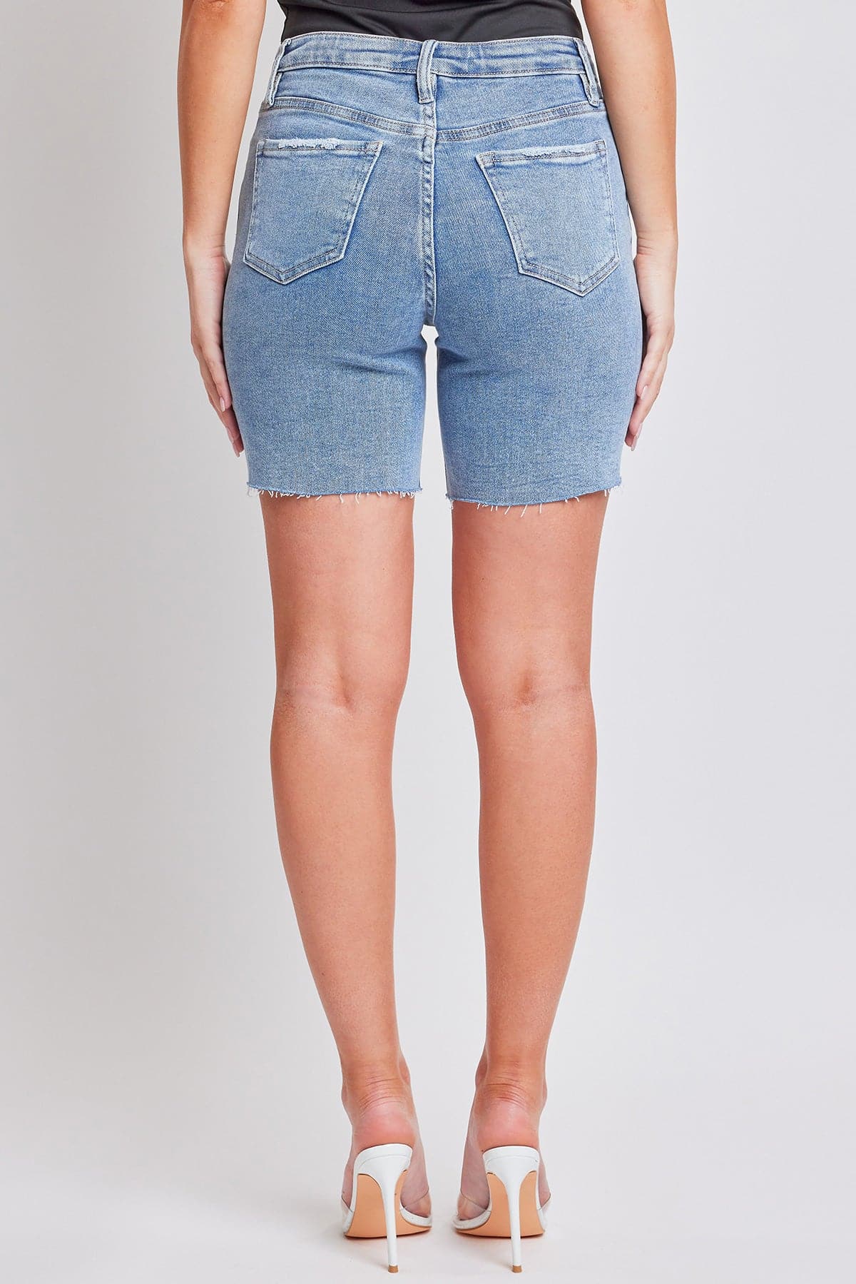 YMI JEANS: Luxe High-Rise Denim Shorts YMI JEANS