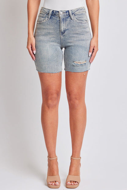 YMI JEANS: Luxe High-Rise Denim Shorts