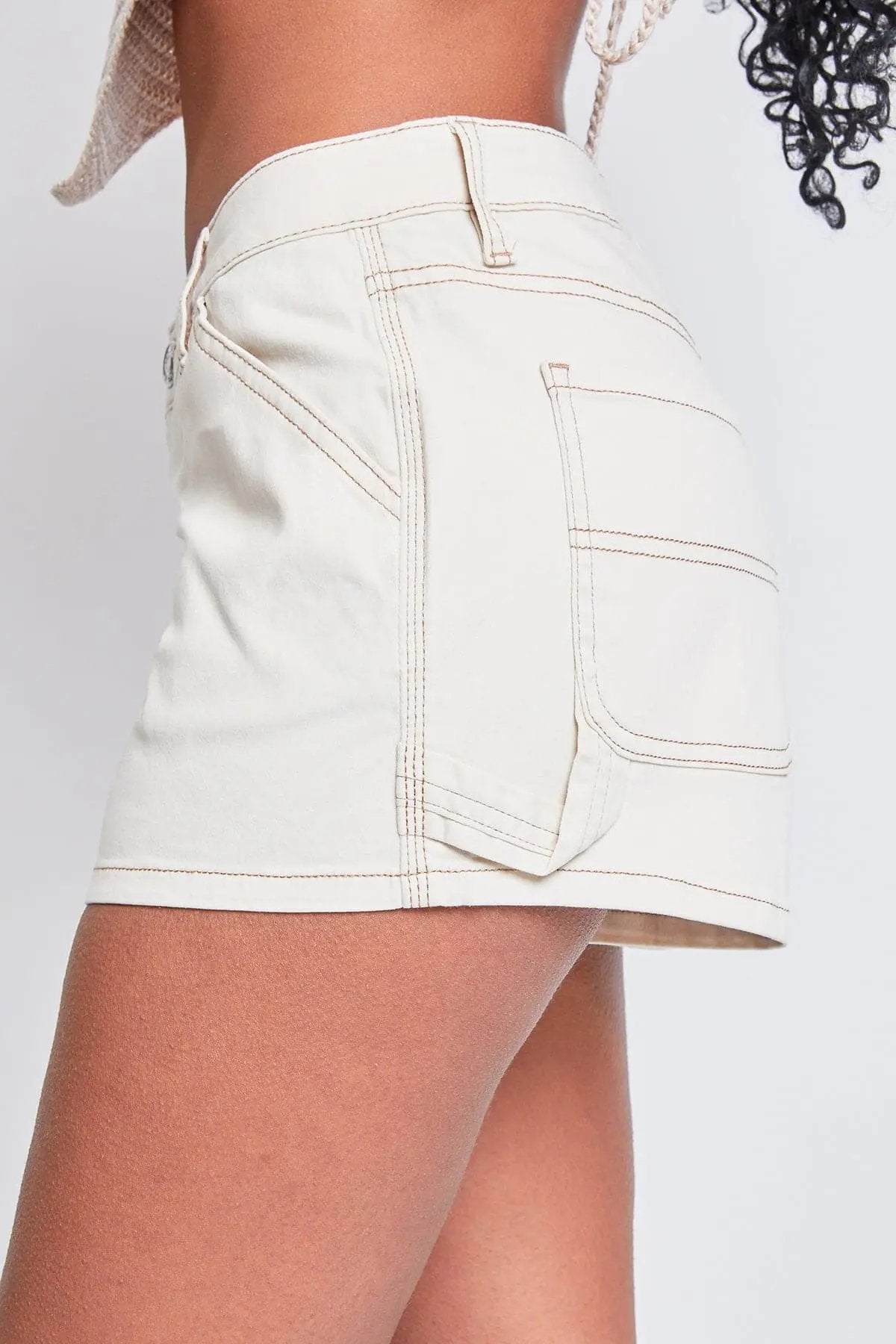 Women's Mid Rise Carpenter Short - Love Salve