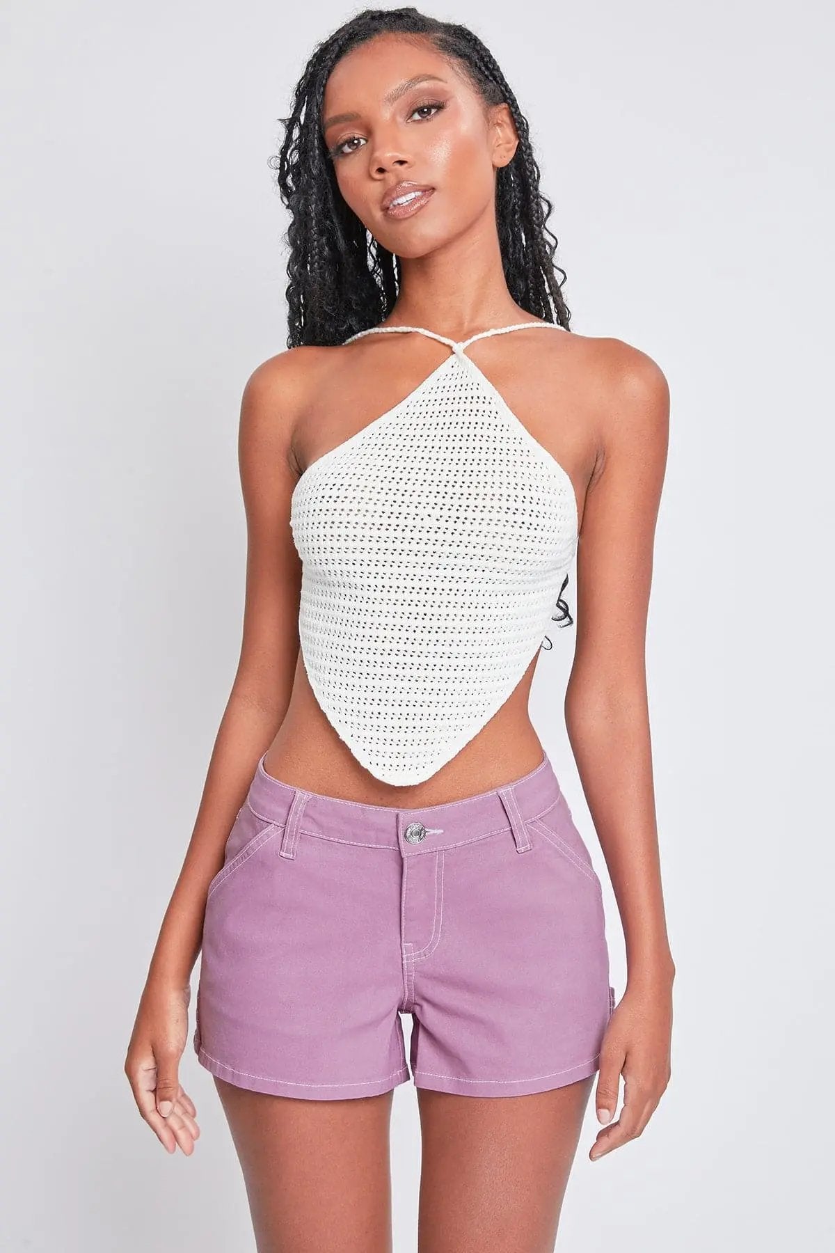 Women's Mid Rise Carpenter Short - Love Salve