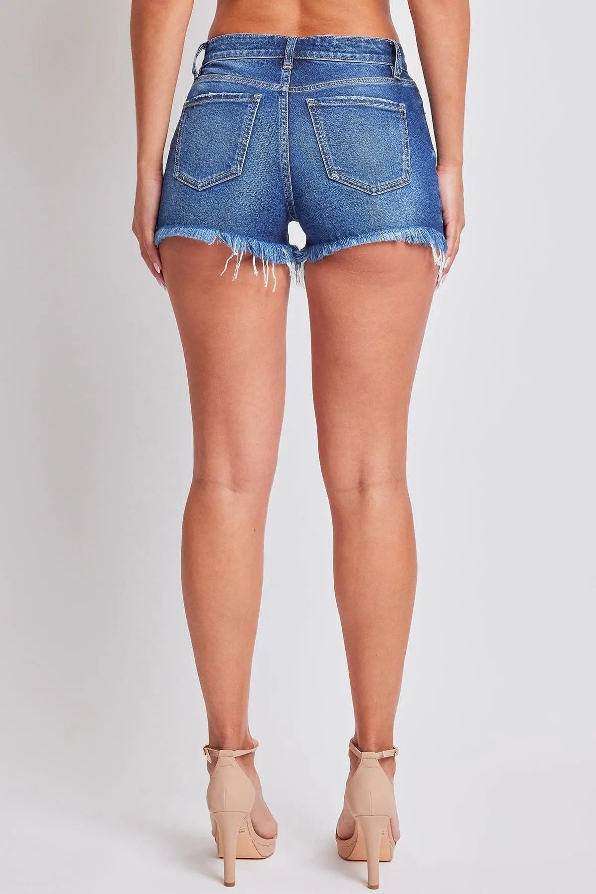 Women's Luxe Summer Fray Hem Shorts - Love Salve