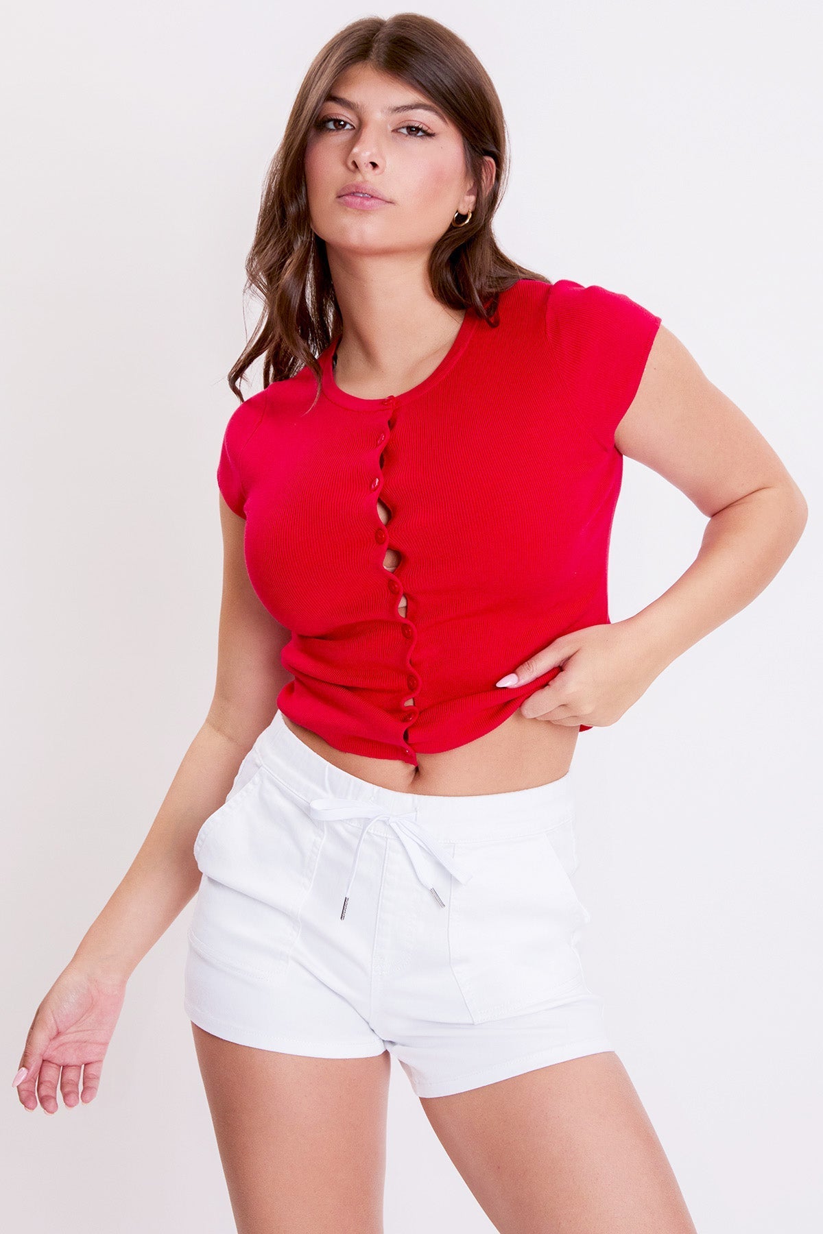 Pull On Jogger Short YMI JEANS