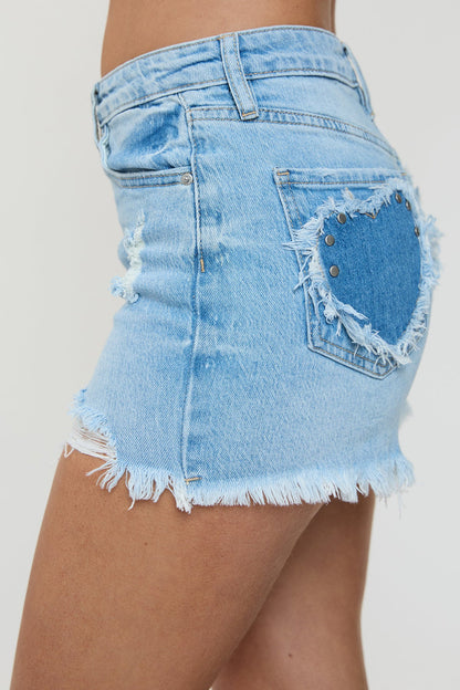 YMI Jeans: Luxe Fray Hem Shorts