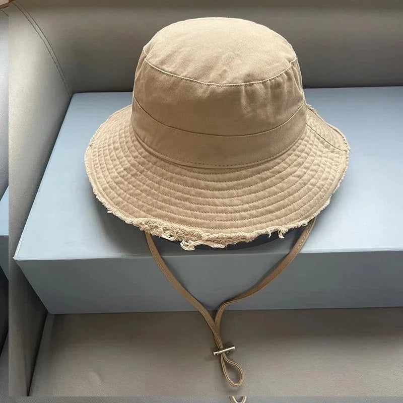 Stylish Luxury Bucket Beach Hat for Summer Fashion - Love Salve 
