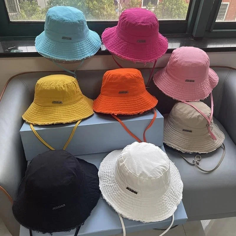 Stylish Luxury Bucket Beach Hat for Summer Fashion - Love Salve 