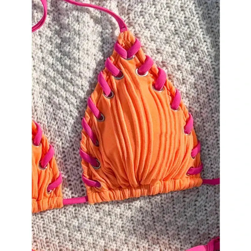 Marvelous Two Piece Swimsuit for Stylish Beach Days - Love Salve 