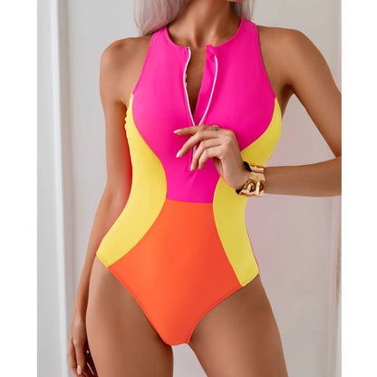 2025 Sexy One Piece Swimsuits Closed Women's Swimwear