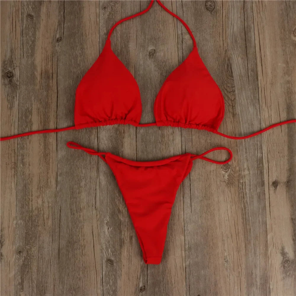 Sexy Bikini Set New Cross-Border European American Style Women’s Swimsuit