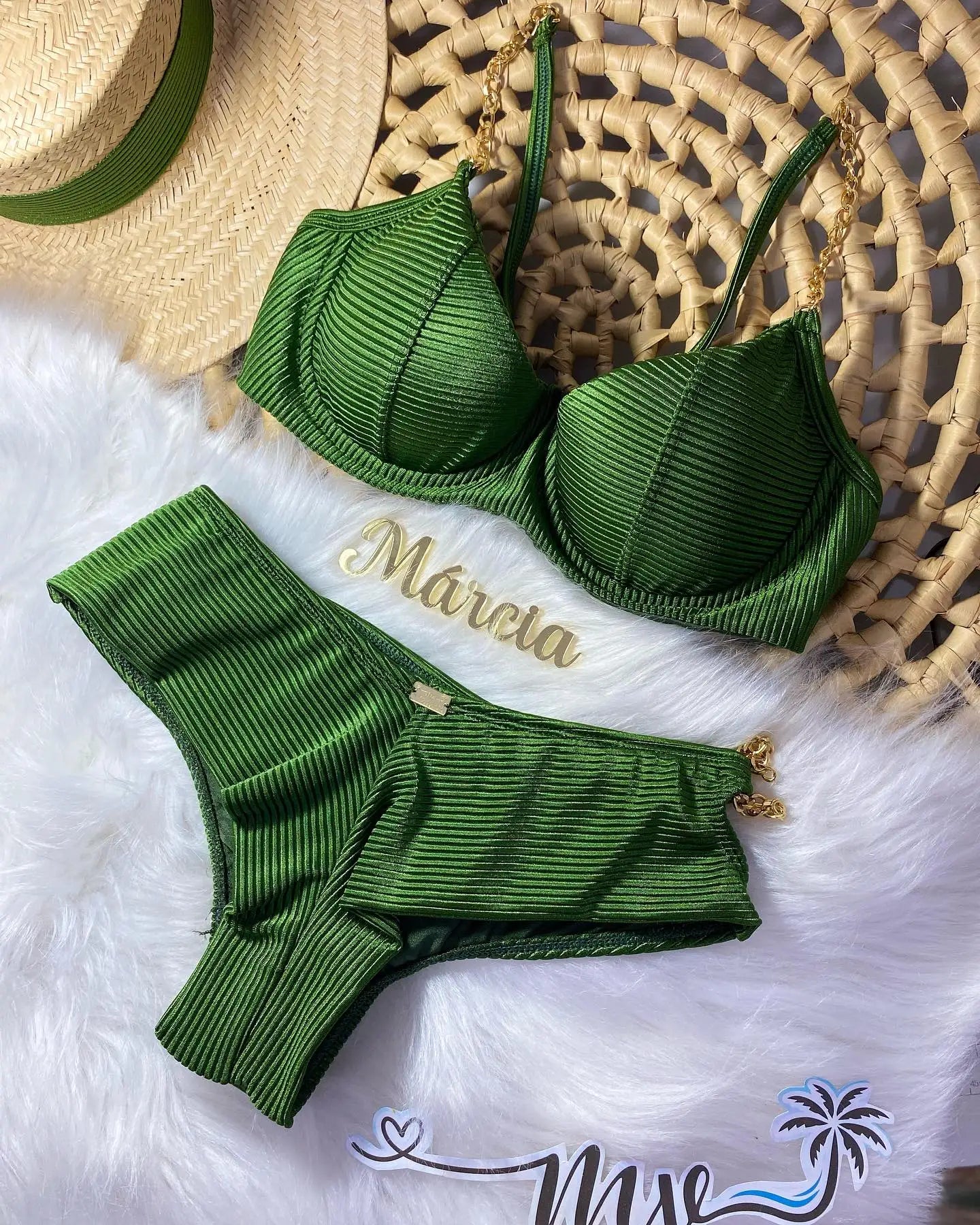 Marcia two piece swimsuit - Love Salve 