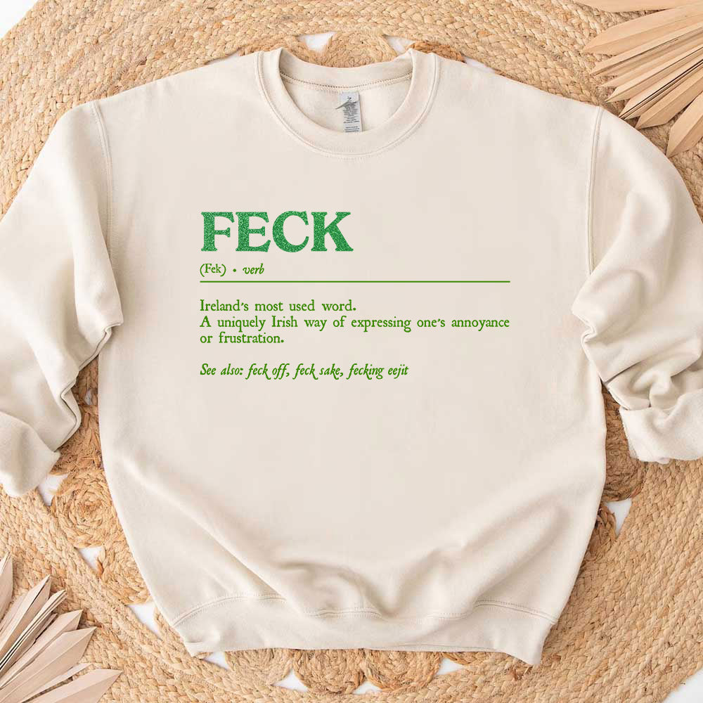 St. Patrick's Feck Definition Tees Adorb.co