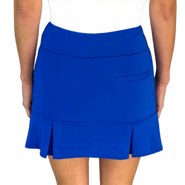 Scottsdale Pleated Skort Royal Lightweight Activewear