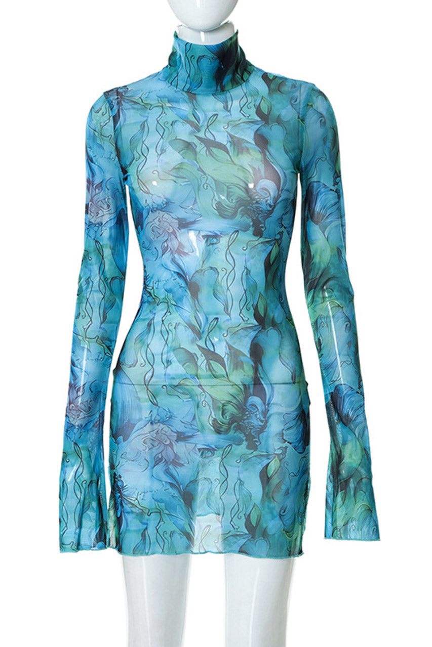 3wishes.com Apparel & Accessories > Dresses - 3wishes Mini Dress - Flattering Fit & Versatile Style - Premium Quality 3wishes.com