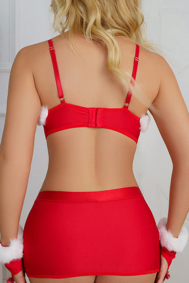 3wishes Santa Sleigh Bra Set