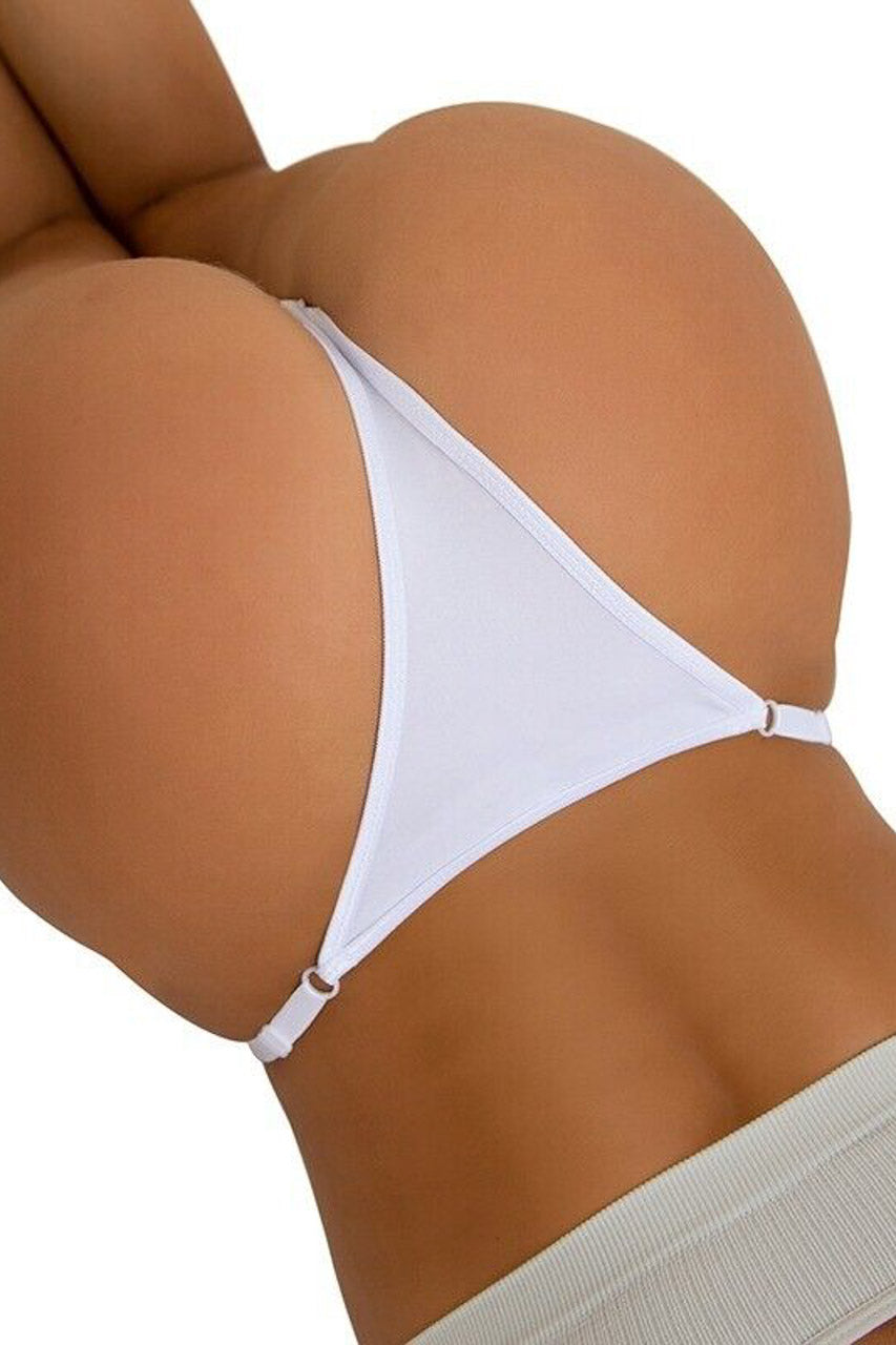 Crochet Rhinestone Crotchless Panty 3wishes.com