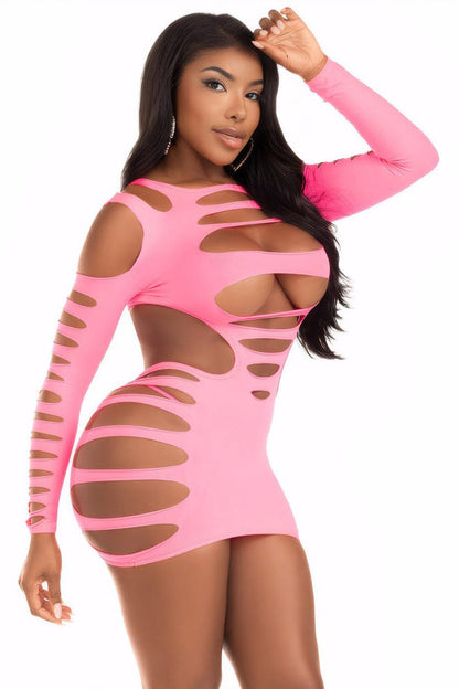 3wishes: Seamless Plus Size Cutout Dress