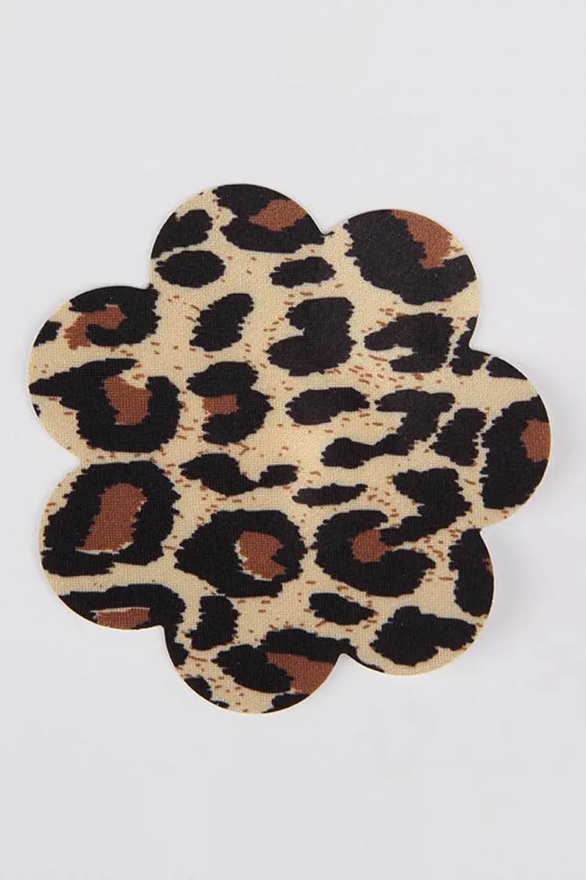 3wishes.com Apparel & Accessories > Lingerie - 3wishes Leopard Pasties - Sexy, Comfortable & Stylish - Premium Quality 3wishes.com