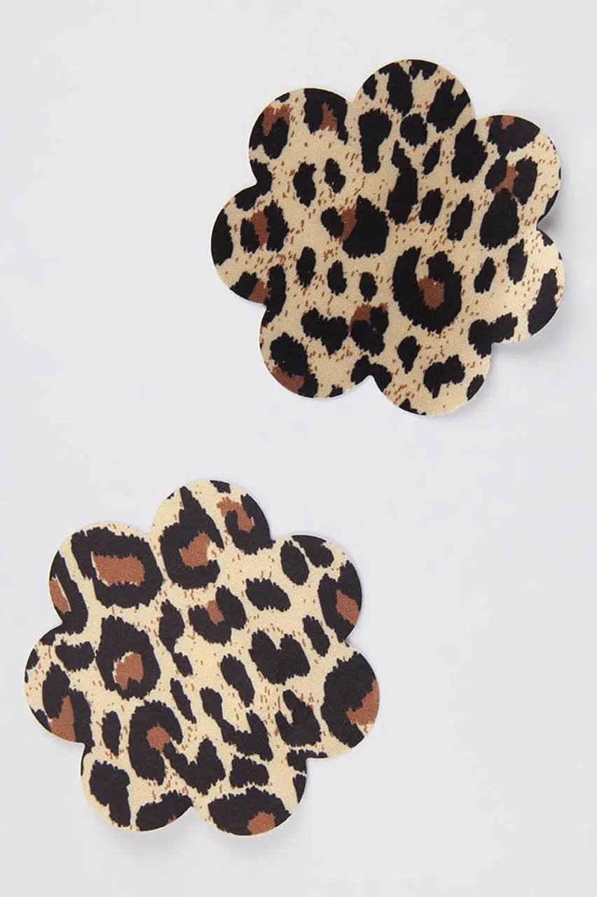 3wishes.com Apparel & Accessories > Lingerie - 3wishes Leopard Pasties - Sexy, Comfortable & Stylish - Premium Quality 3wishes.com