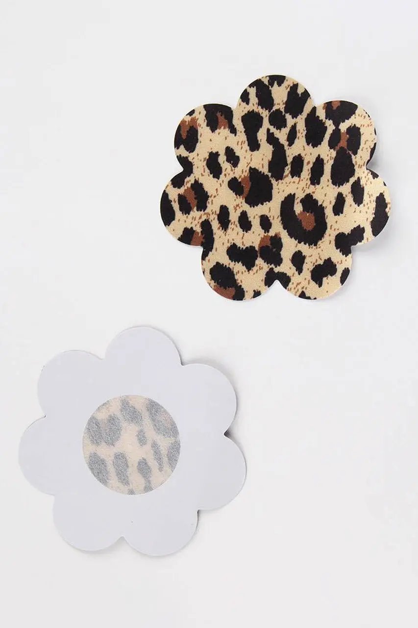 3wishes.com Apparel & Accessories > Lingerie - 3wishes Leopard Pasties - Sexy, Comfortable & Stylish - Premium Quality 3wishes.com