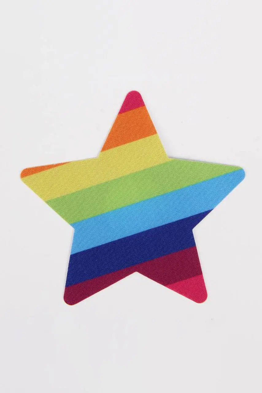 3wishes.com Apparel & Accessories > Lingerie - 3wishes Rainbow Star Pasties: Get Yours! - Premium Quality 3wishes.com