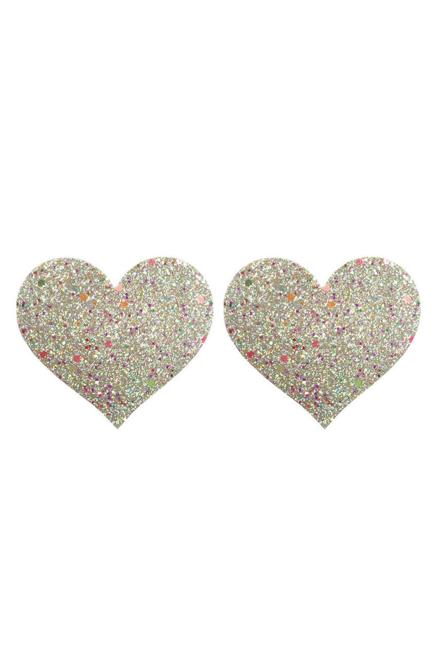 Glow In The Dark Heart Pasties 3wishes.com