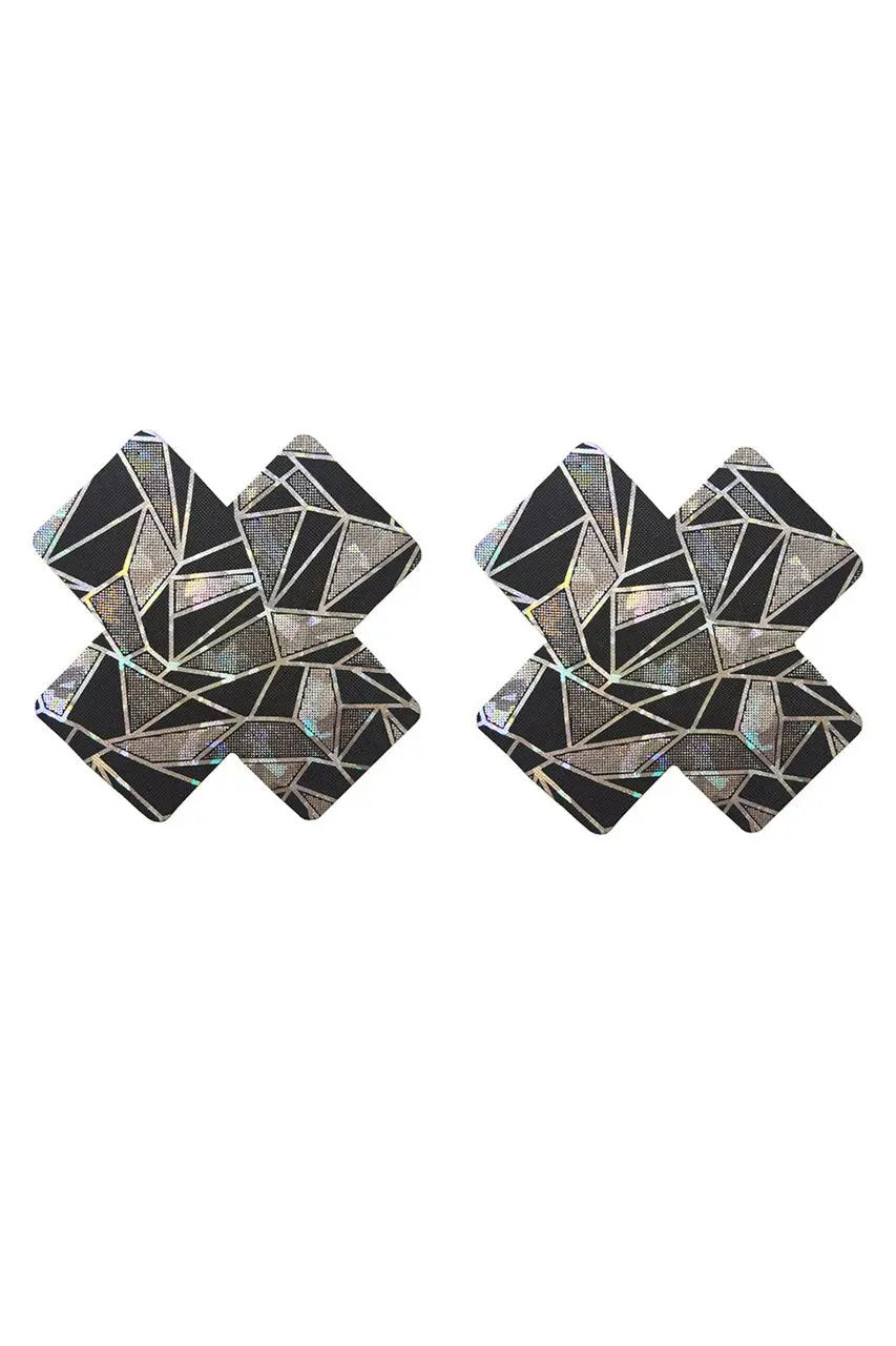 3wishes.com Mature > Erotic Clothing - 3Wishes Black Lace Pasties - Comfortable & Stylish - Premium Quality 3wishes.com