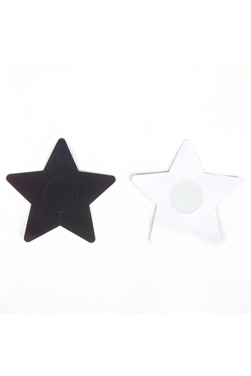 3wishes.com Apparel & Accessories > Lingerie - 3wishes: Color-Changing Star Pasties - Premium Quality 3wishes.com