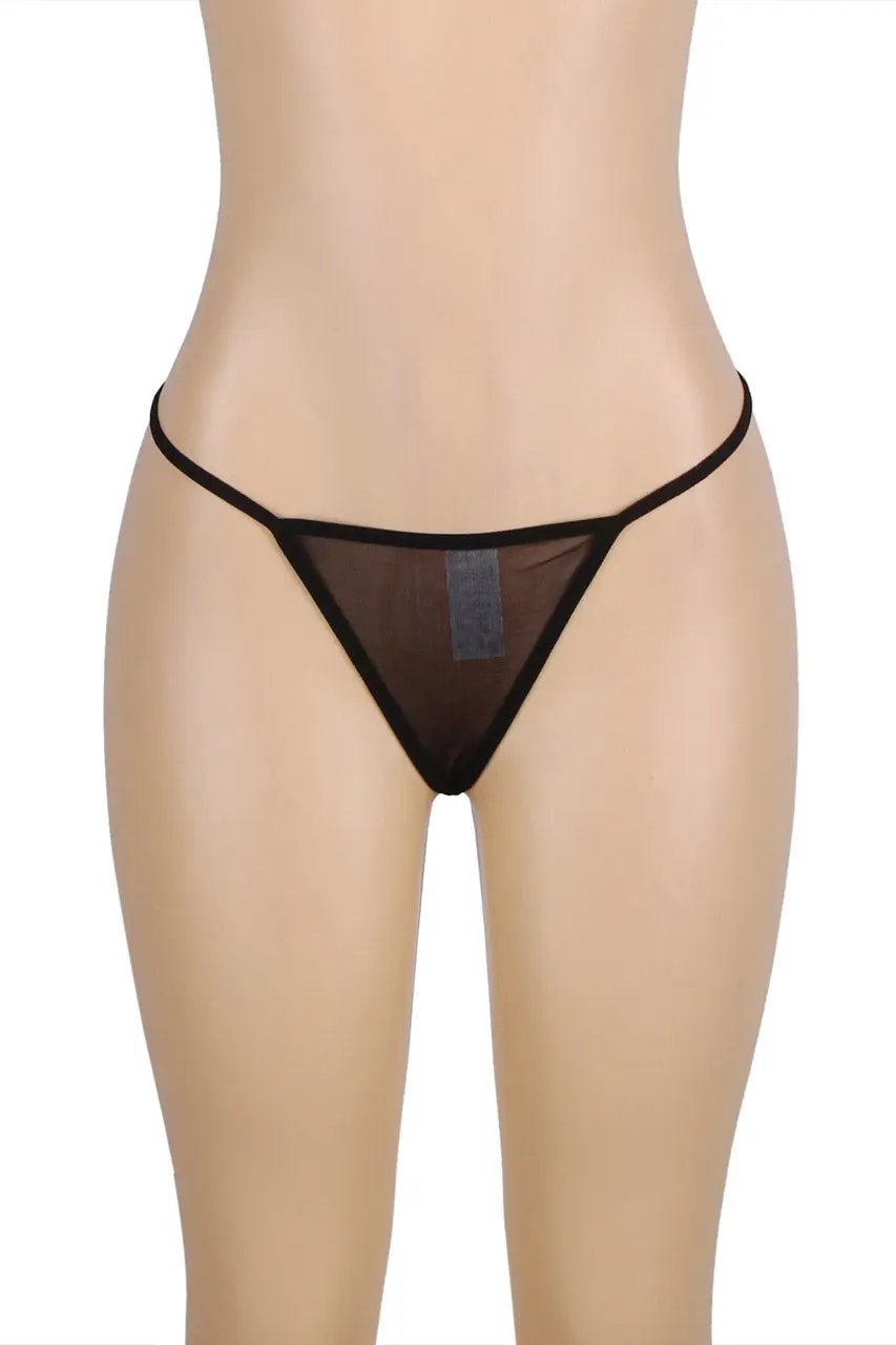 Shimmy Fringe Lingerie Chemise 3wishes.com