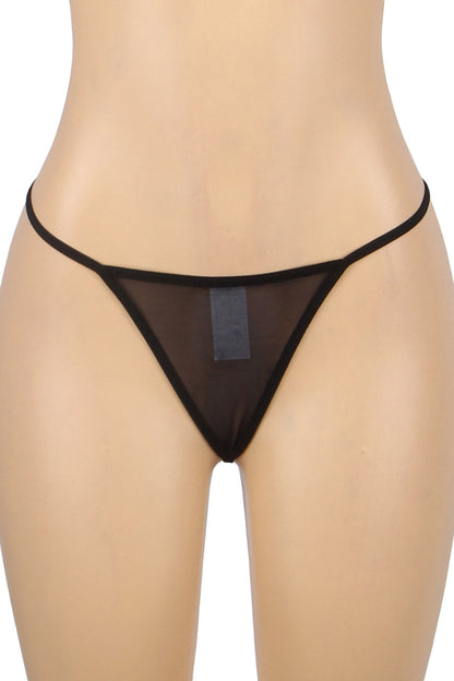 3wishes: Black Mesh Chemise