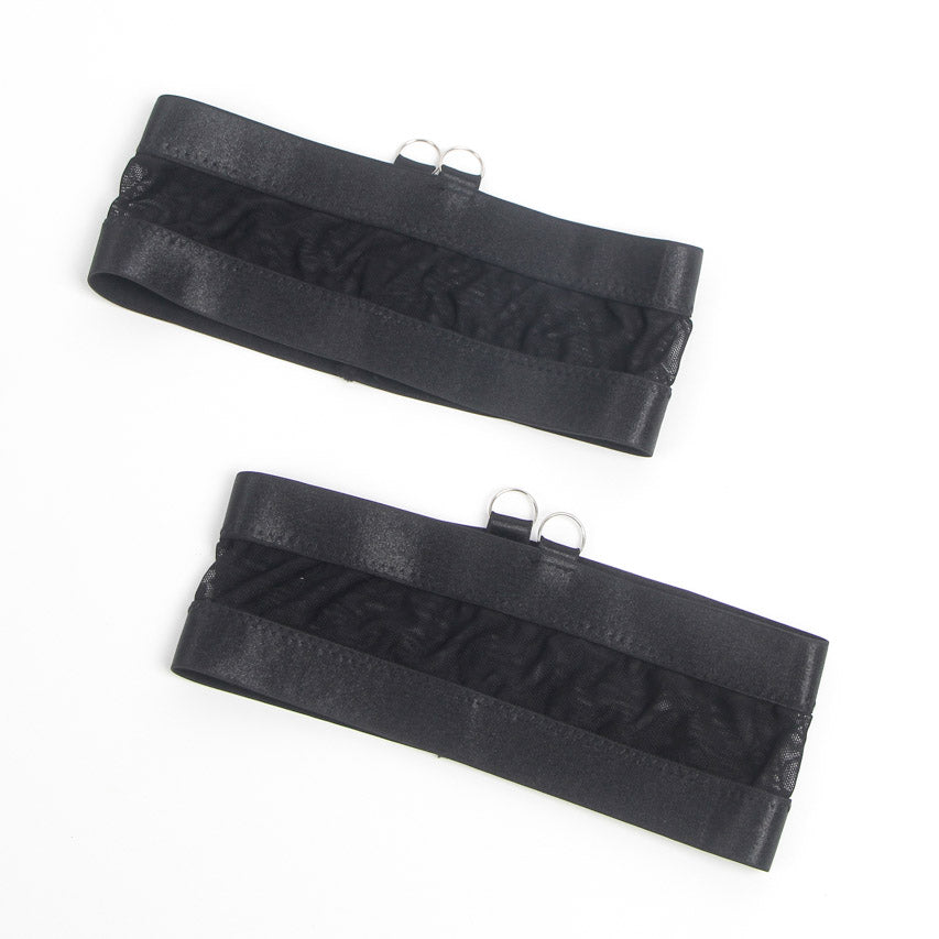 3wishes.com Apparel & Accessories > Lingerie - Bondage Bra and Garterbelt Set - Premium Quality 3wishes.com
