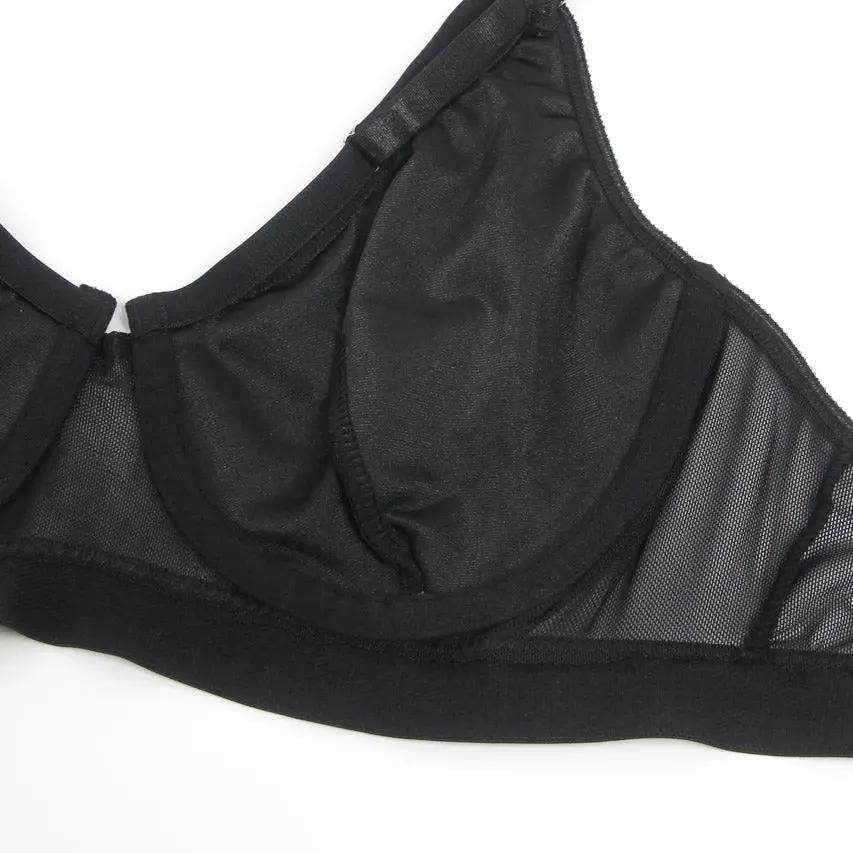 Bondage Bra and Garter Lingerie 3wishes.com