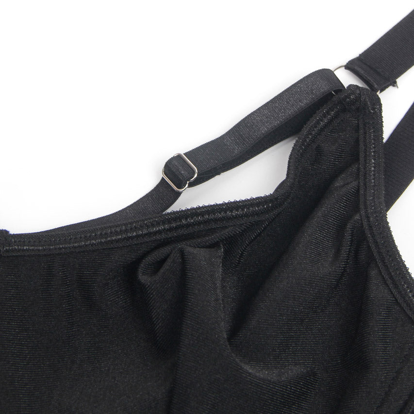 3wishes.com Apparel & Accessories > Lingerie - Bondage Bra and Garterbelt Set - Premium Quality 3wishes.com