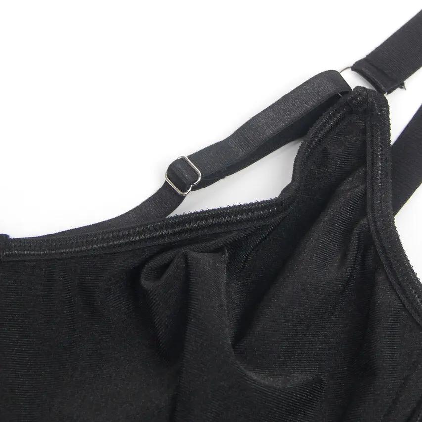 Bondage Bra and Garter Lingerie 3wishes.com