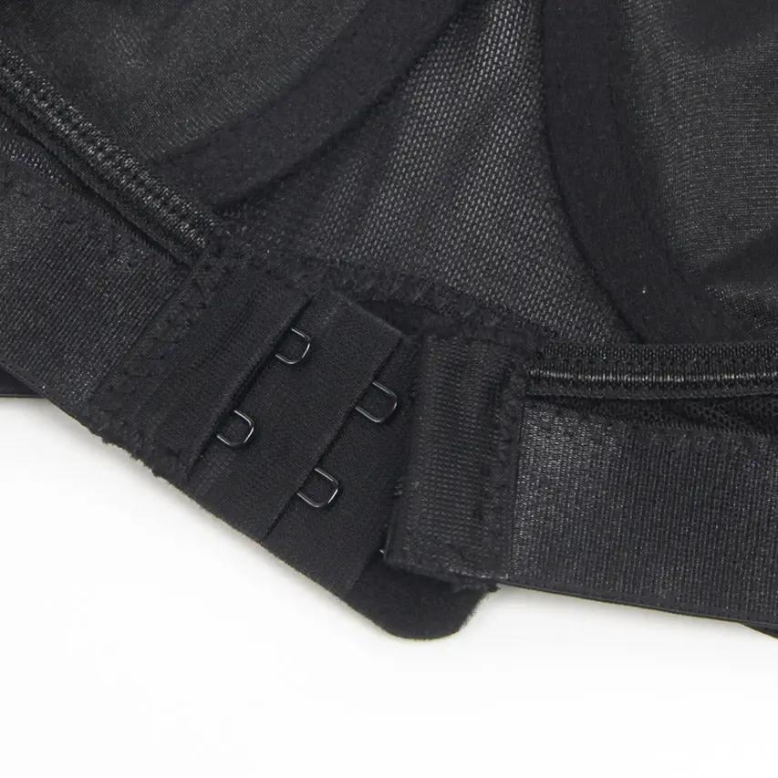 Bondage Bra and Garterbelt Set 3wishes.com