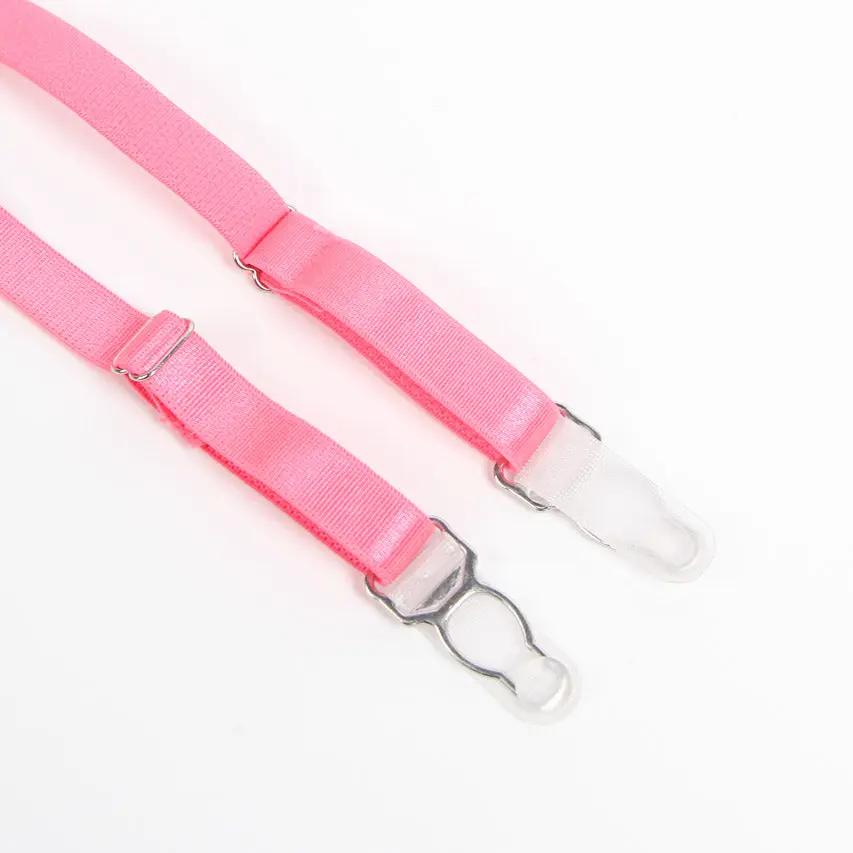 3wishes.com Apparel & Accessories > Lingerie - Neon Lace Bra and Garter Set - Premium Quality 3wishes.com