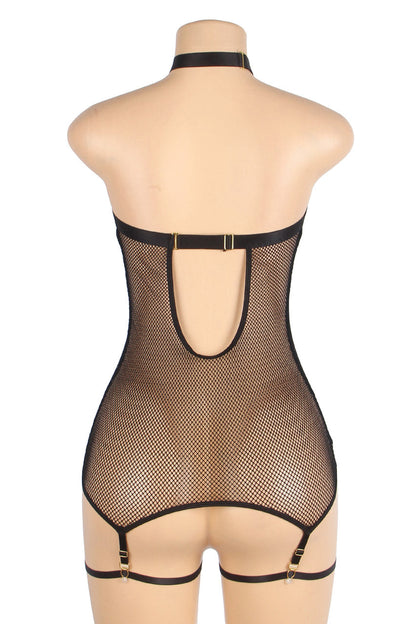 3Wishes: Deep V Halter Chemise